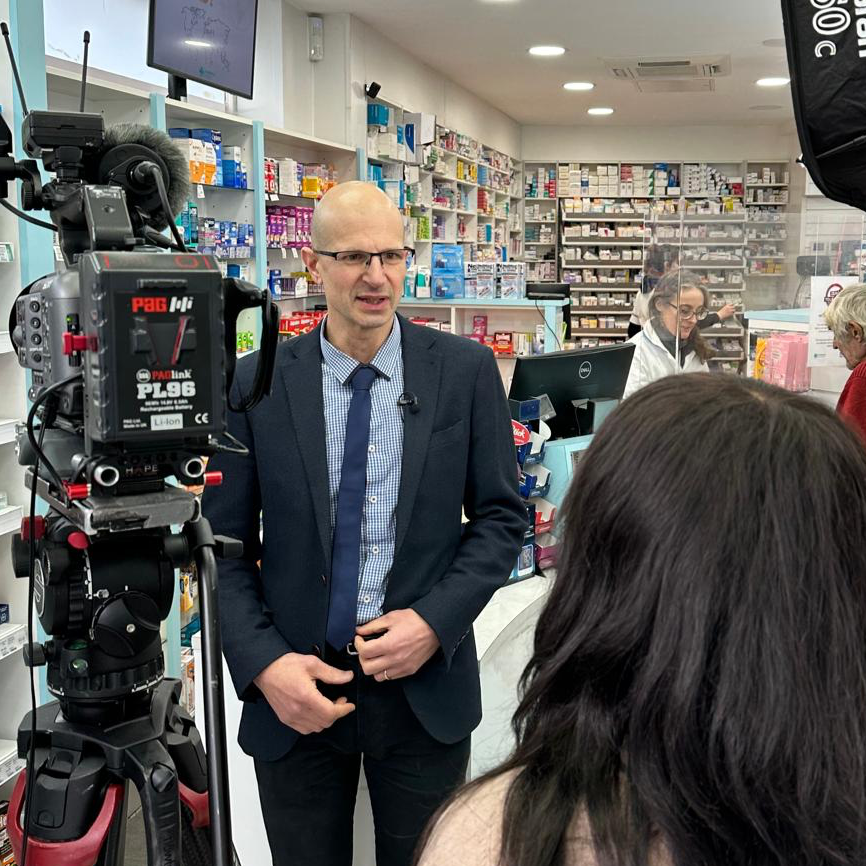Olivier Picard on television
