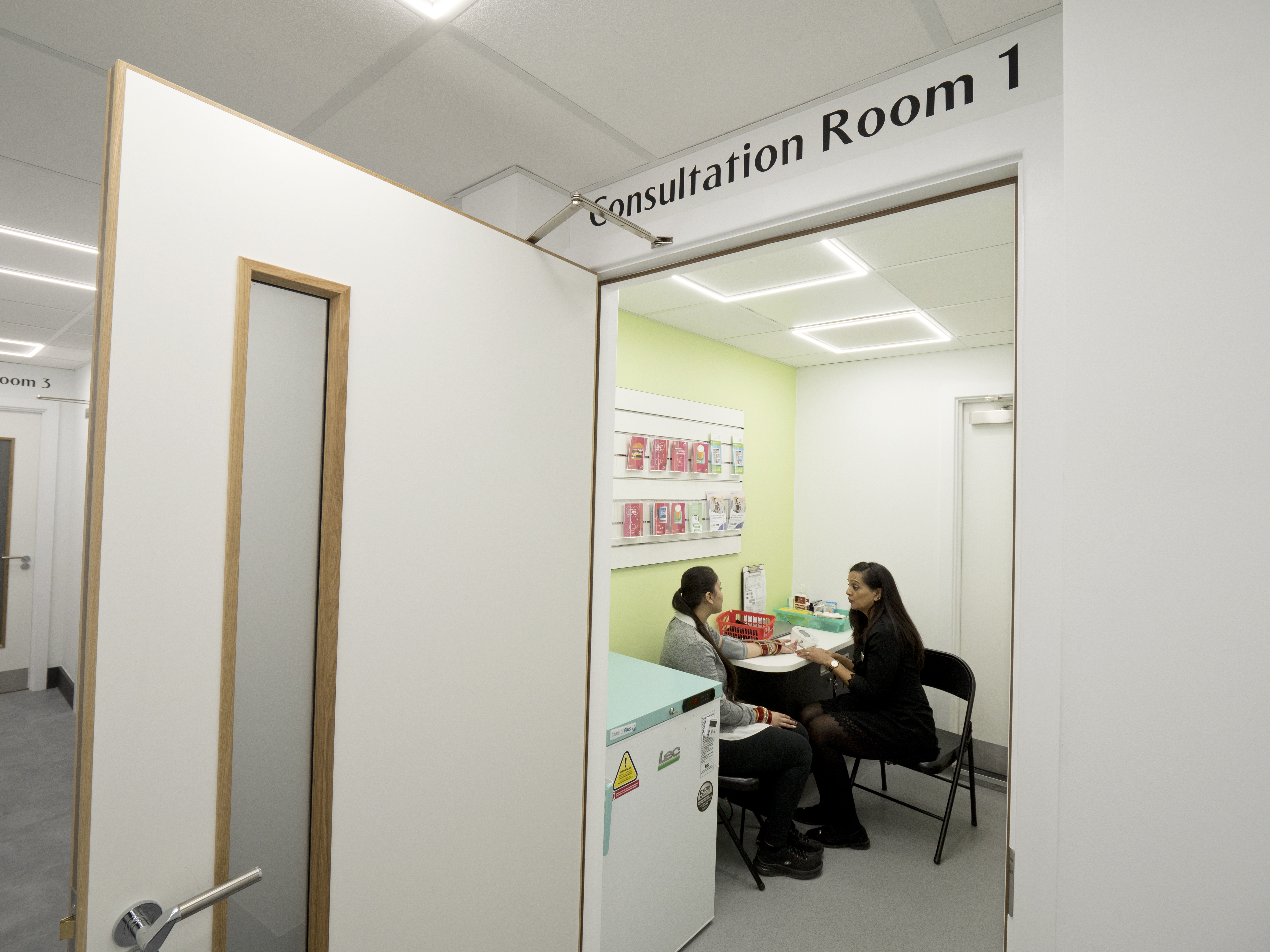 Consultation room in Greenlight Pharmacy 
