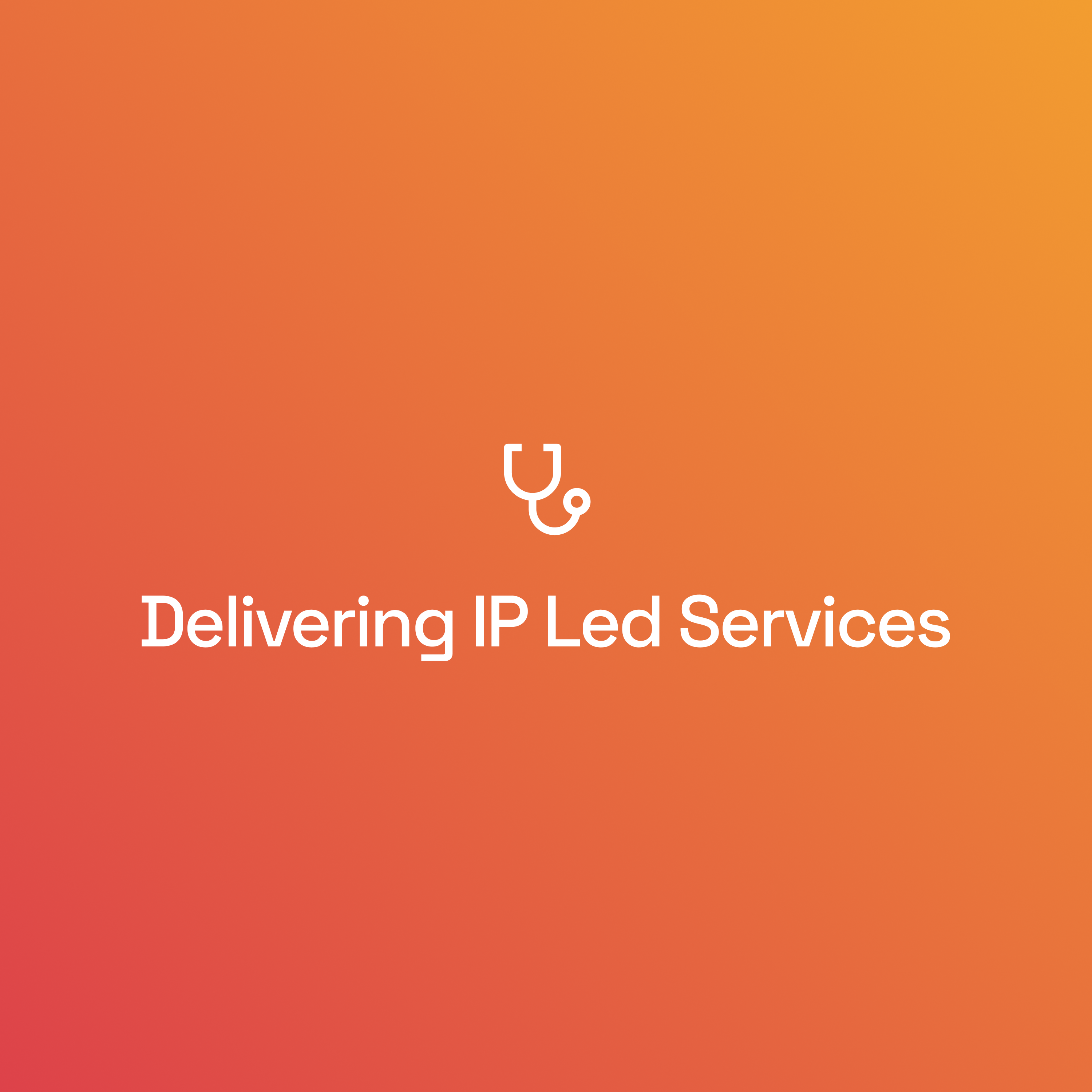 delivering ip led services stacked