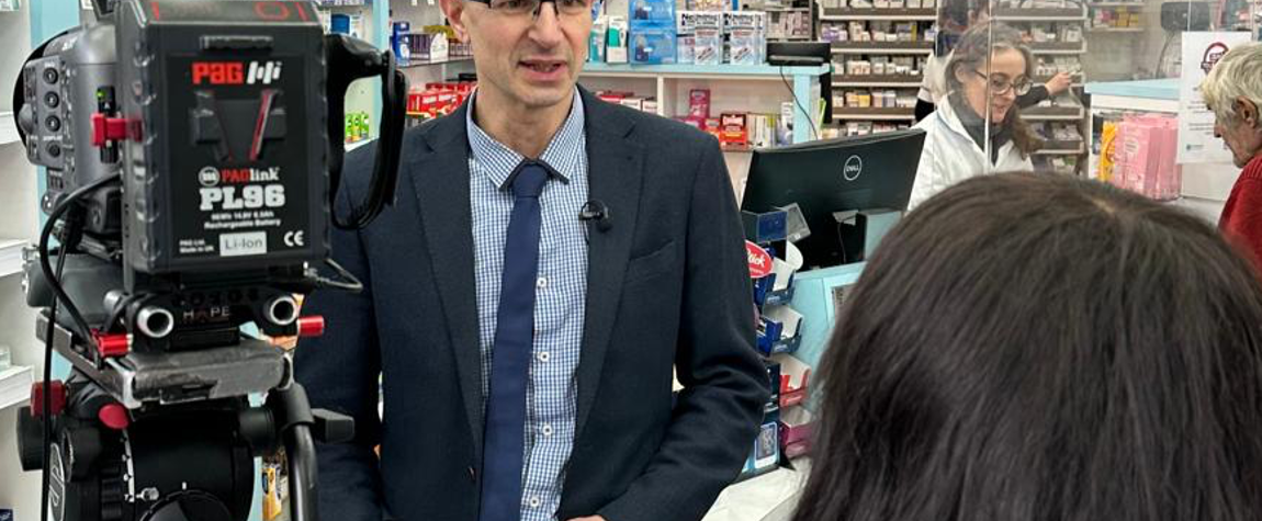 Olivier Picard on television