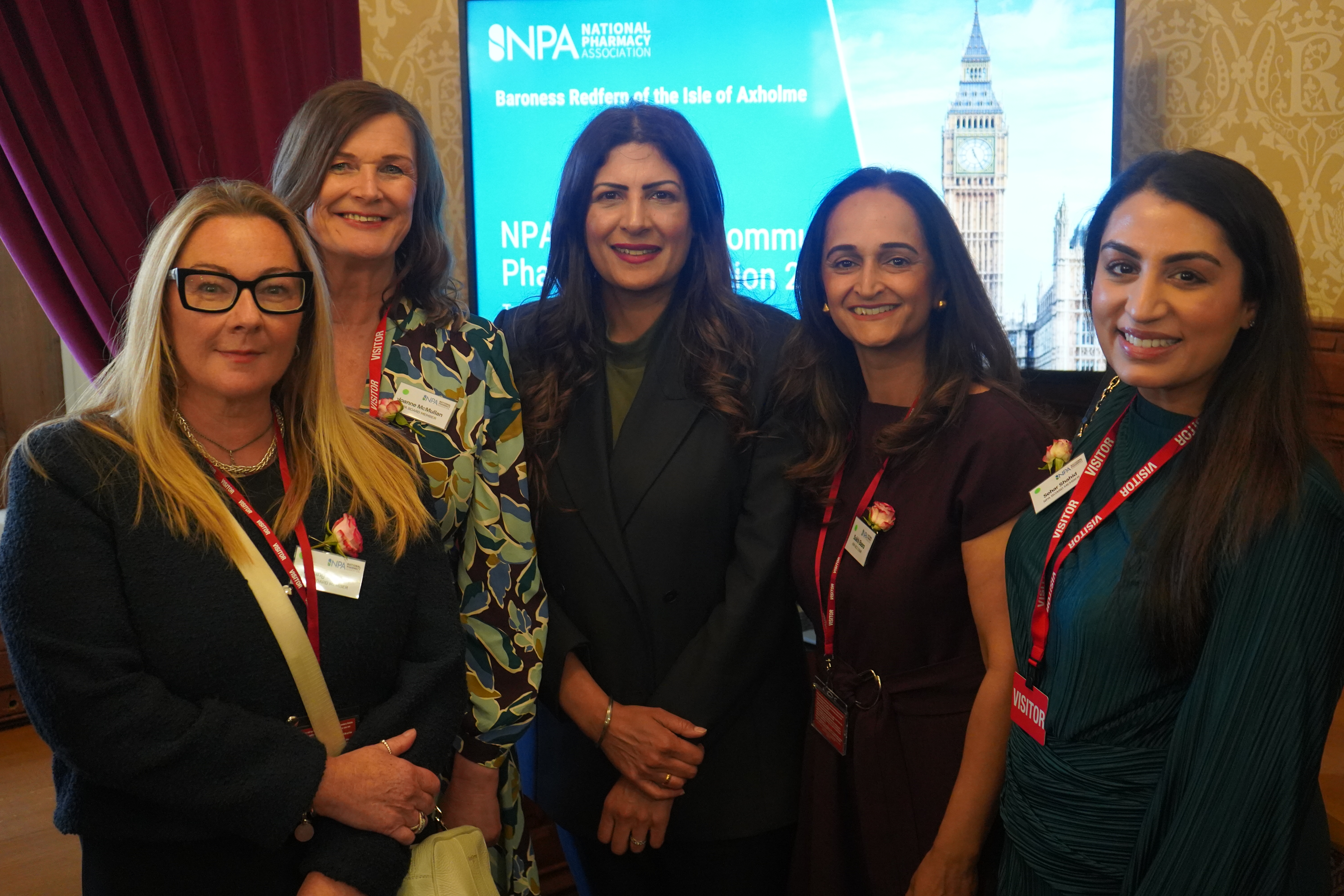 NPA board with minister in Parliament 