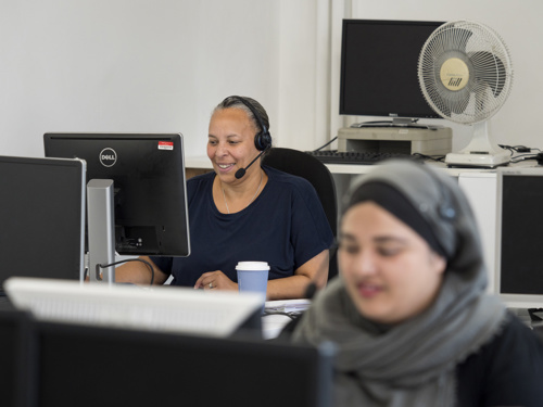 NPA staff working