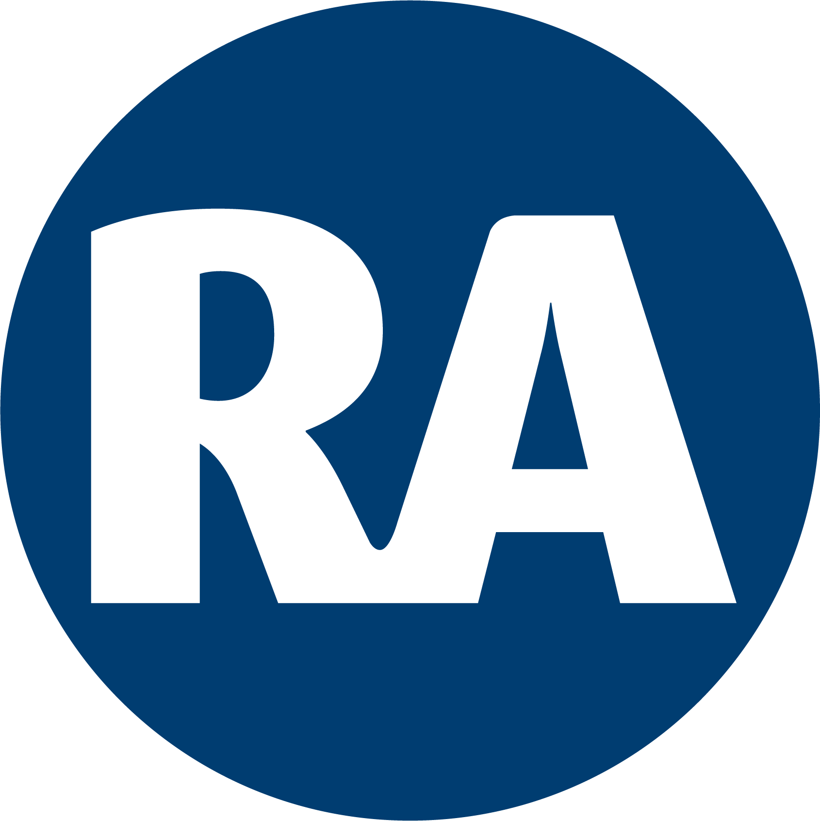 RA Logo Icon Blue